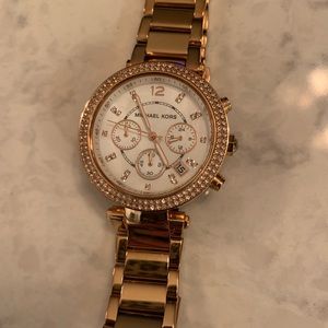 Michael Kors Parker Rose Gold Watch